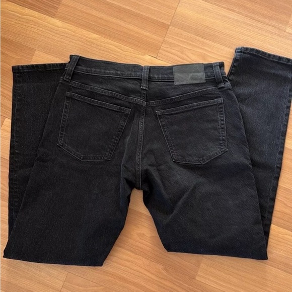 Madewell Black Denim Jeans 31x32 athletic slim - Picture 4 of 4